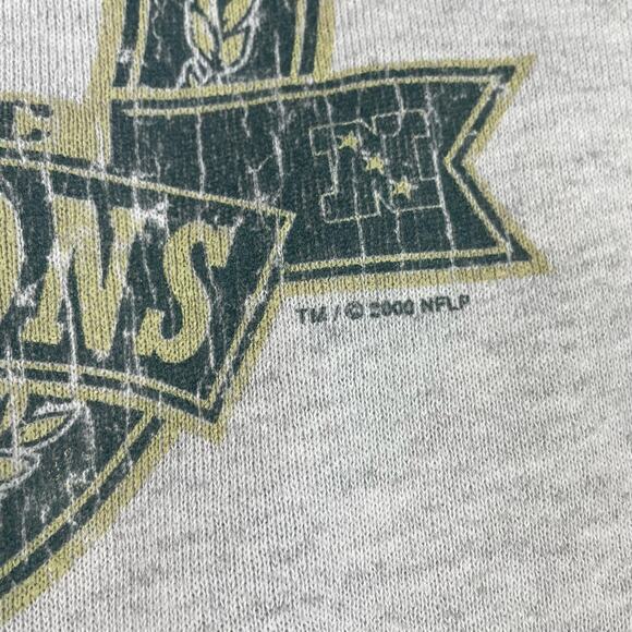 🔥Vintage St Louis Rams 1999 NFC Champions 2000 Super Bowl Sweatshirt Sz Large - Picture 4 of 14